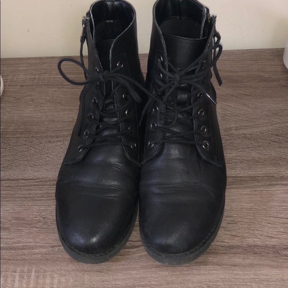 Steve Madden combat boots